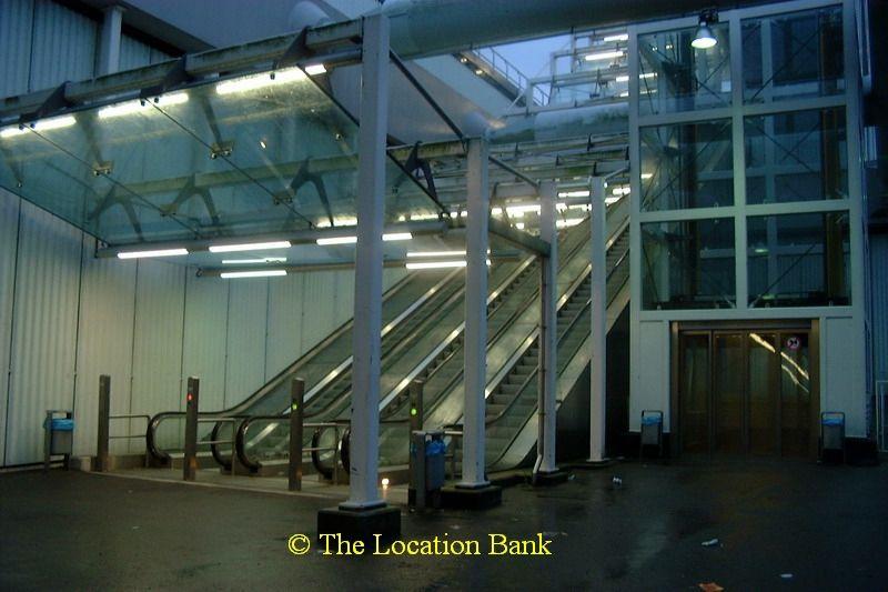 modern escalator