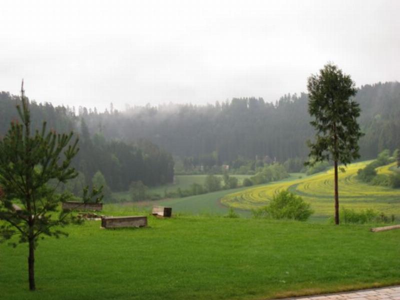 valley below