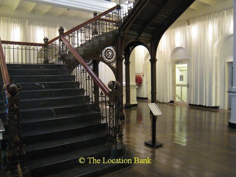 wooden Treppe