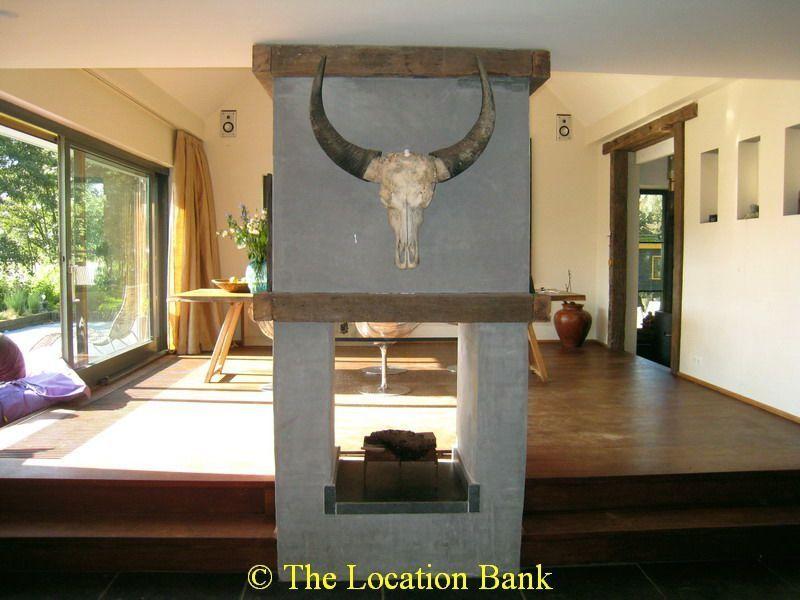 Wohnzimmer mit fireplace