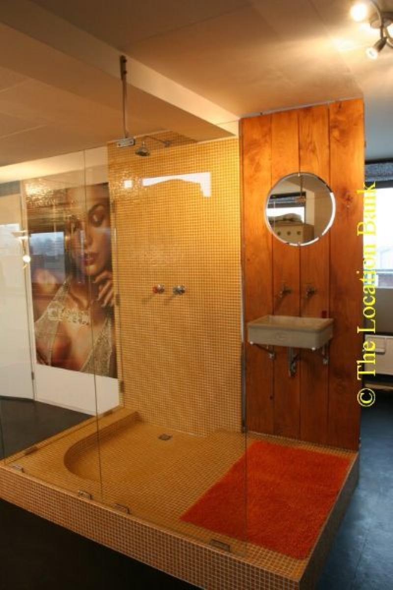 offene shower