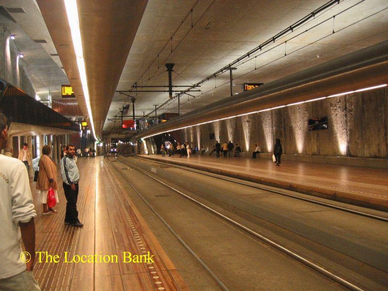 Tram stop oder station