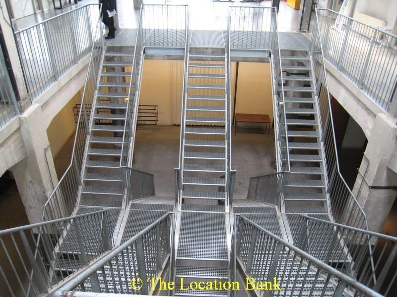 Iron industrial Treppe