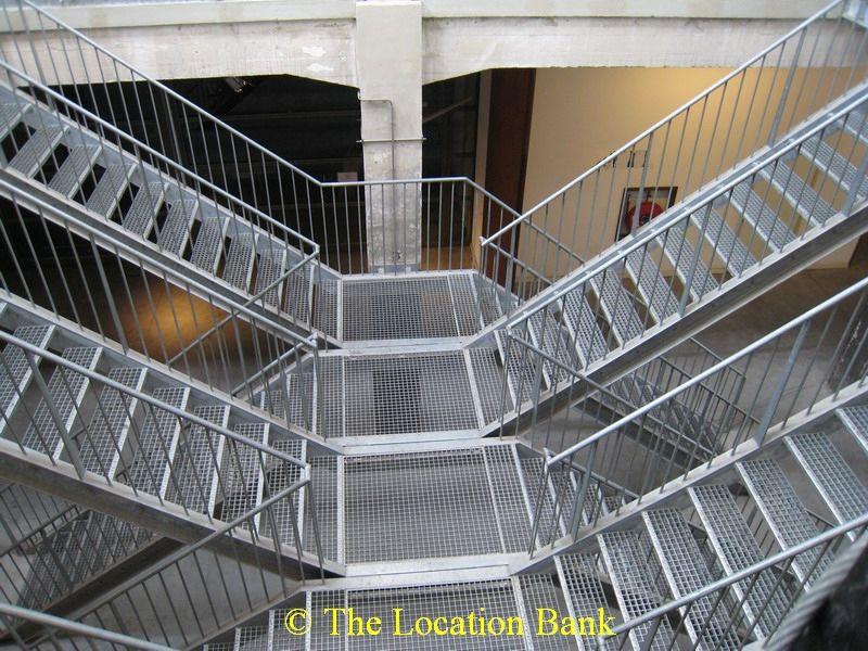 Iron industrial Treppe