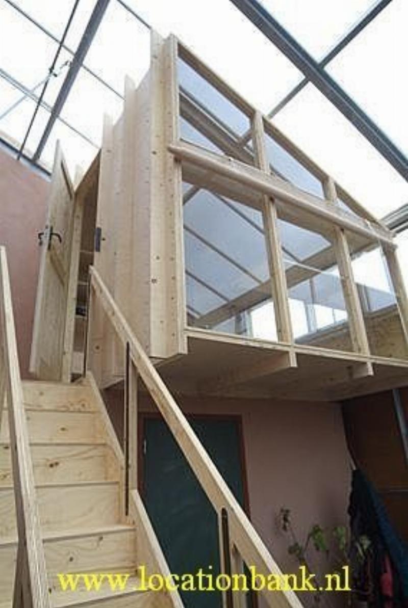 Huis met veel glas