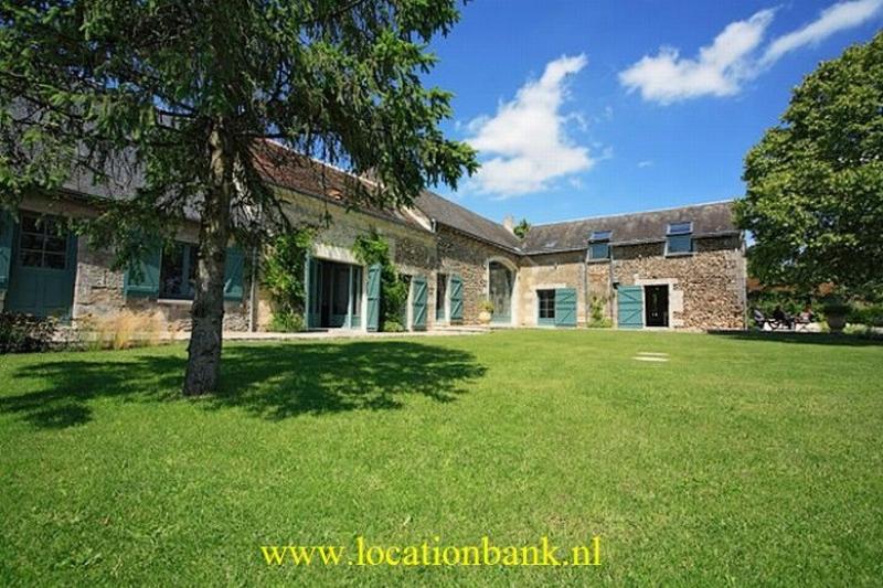 Back side und Garten villa