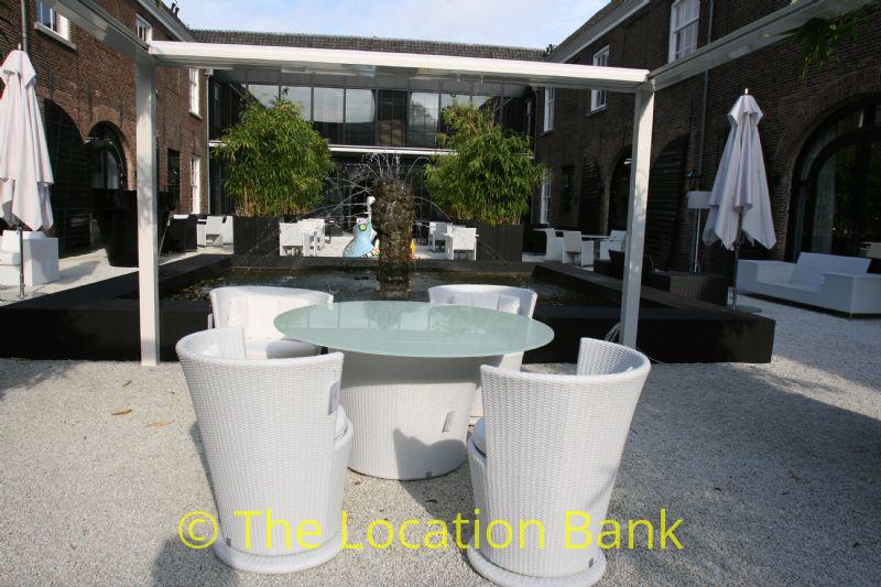 Terrasse und restaurant