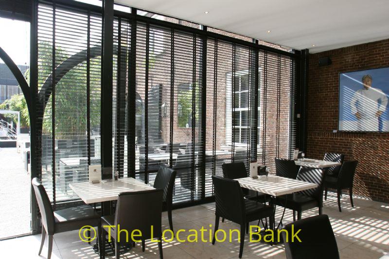 Terrasse und restaurant