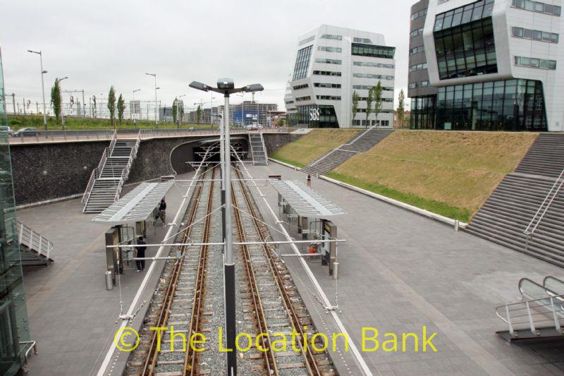Tram stop Tram Bahnhof Strassenbahn