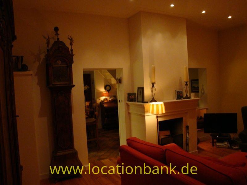Wohnzimmer mit fire place