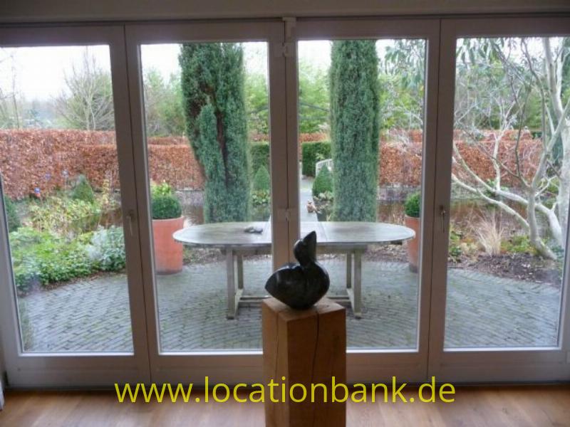 Wohnzimmer mit view at the Garten Terrasse