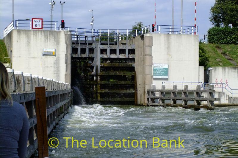 Waterlock oder sluice