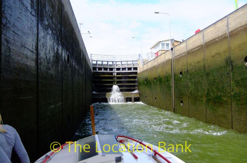 Waterlock oder sluice