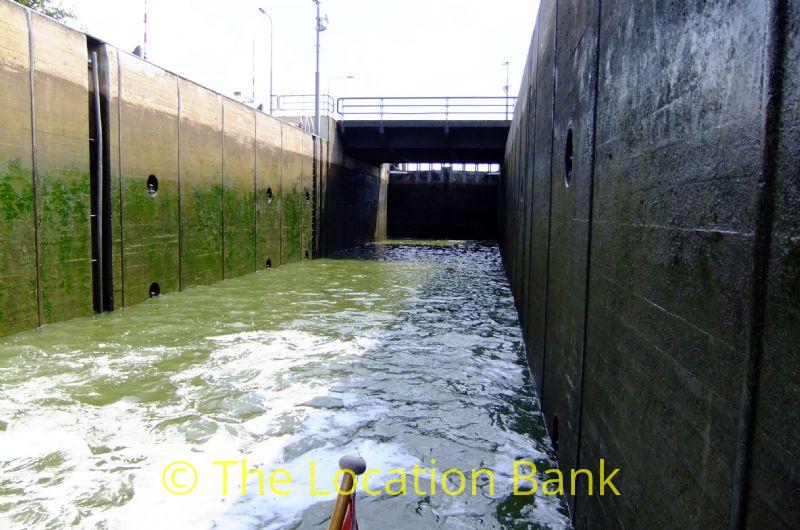 Waterlock oder sluice