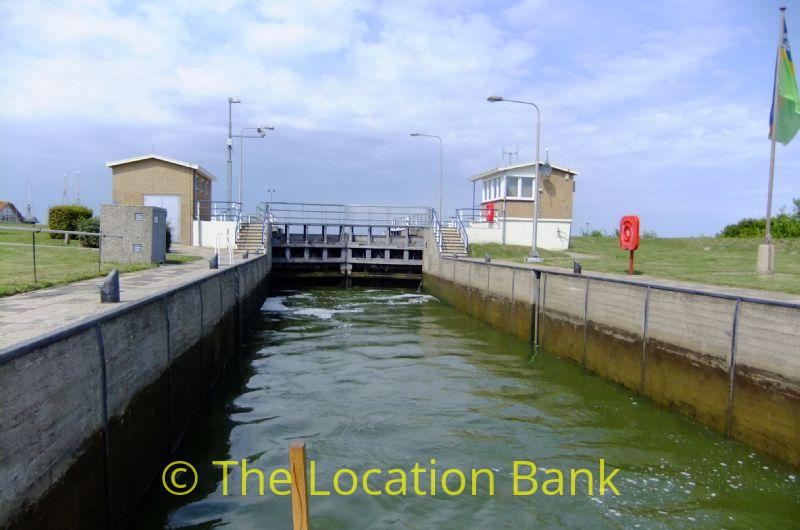 Waterlock oder sluice