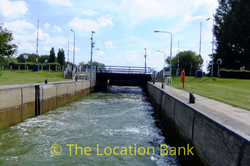 Waterlock oder sluice