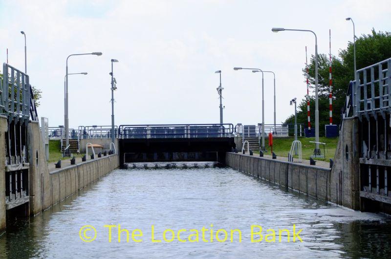 Waterlock oder sluice