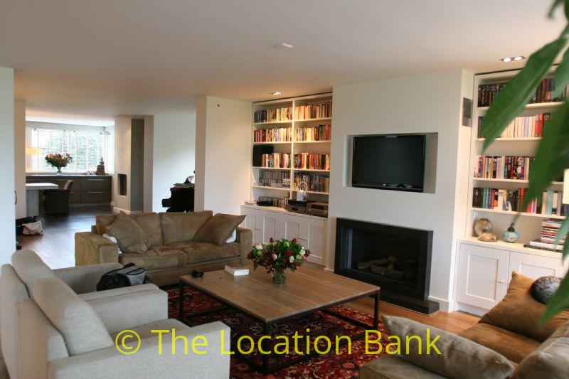 Wohnzimmer mit fireplace