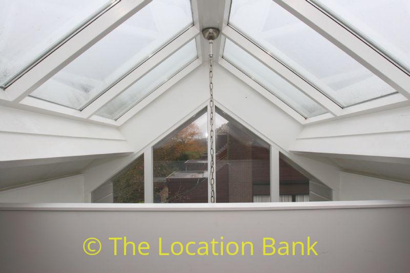 Dachboden mit roof window