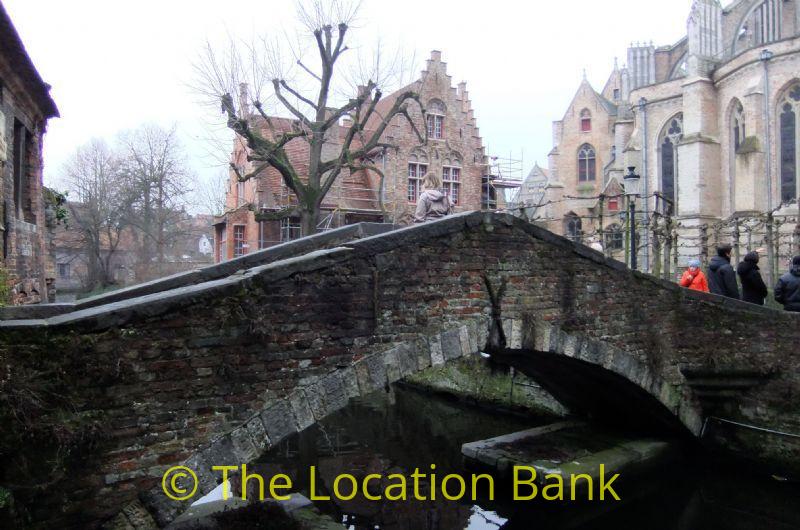 Middeleeuwse voetgangersbrug