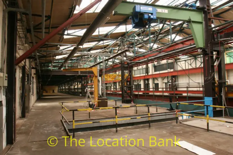 industriële hal of oude fabriek