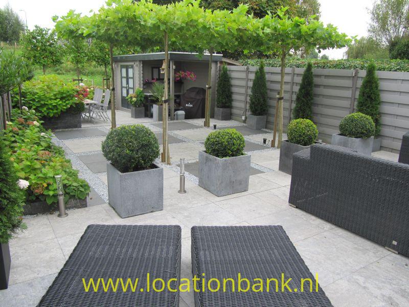 Moderne tuin