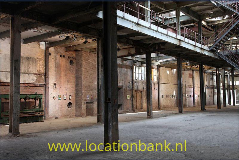 Verlaten fabriek en loods