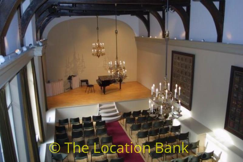 concertzaal in oud klooster