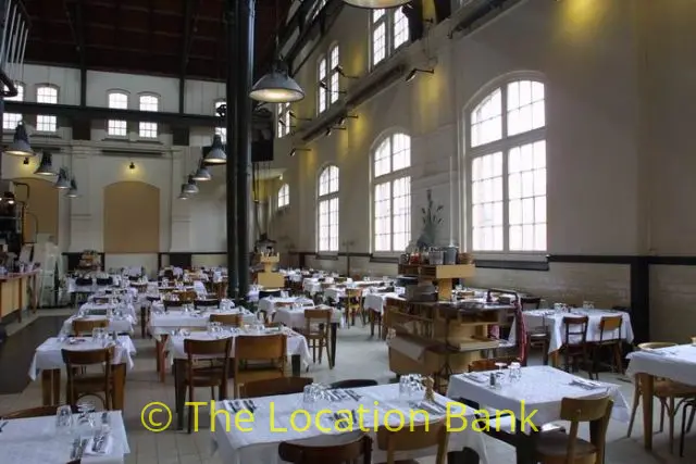 restaurant in Industrieel gebouw