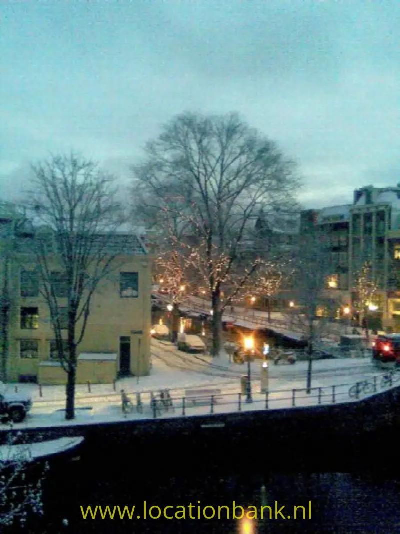 Uitzicht met kerst