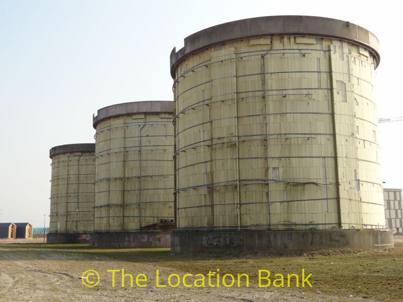 industriëel gebouw of opslag tank