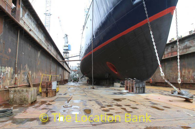 Werf scheepswerf scheepsdok industriëel