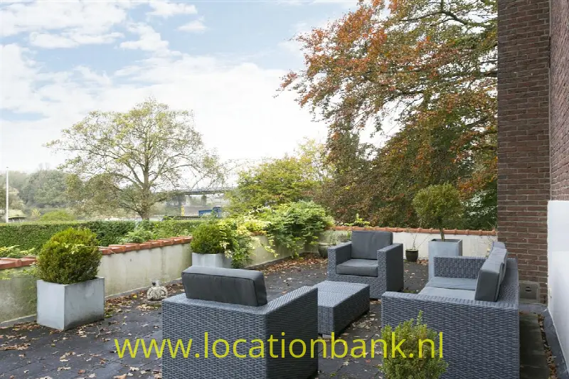 dakterras met uitzicht op de ijsle