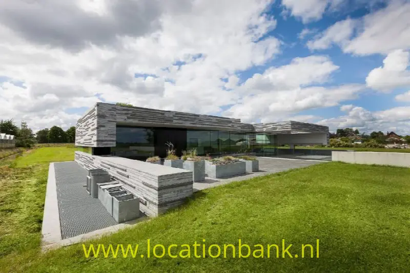tuin met architectuur