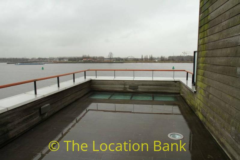 dakterras in de haven