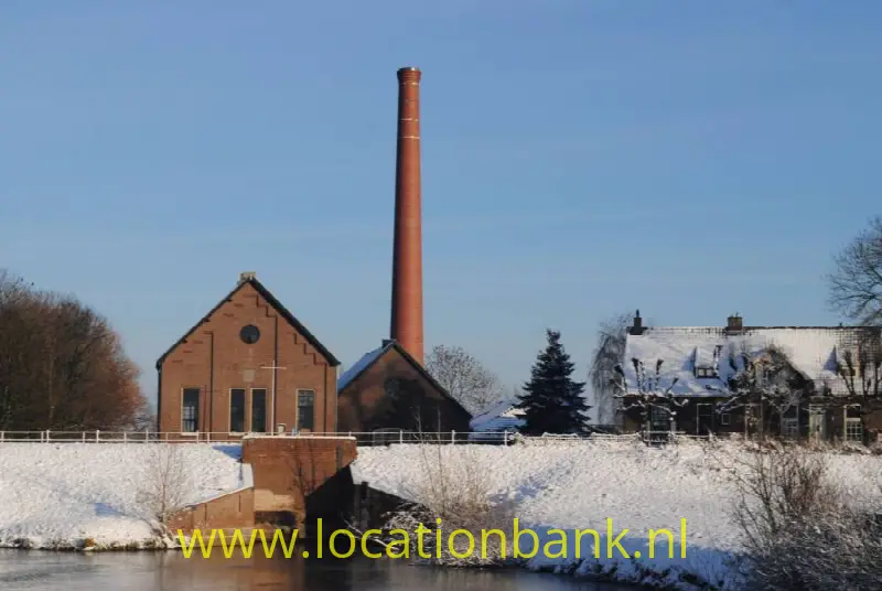 gebouw in de winter