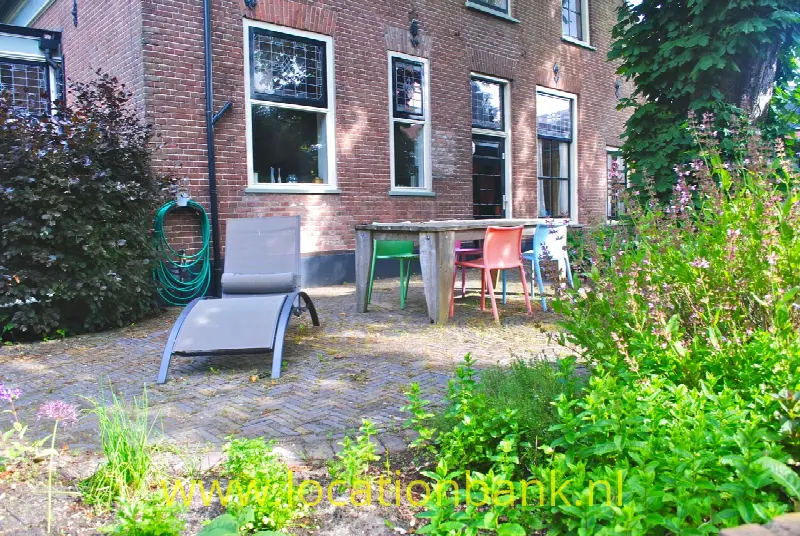 achtergevel zomer