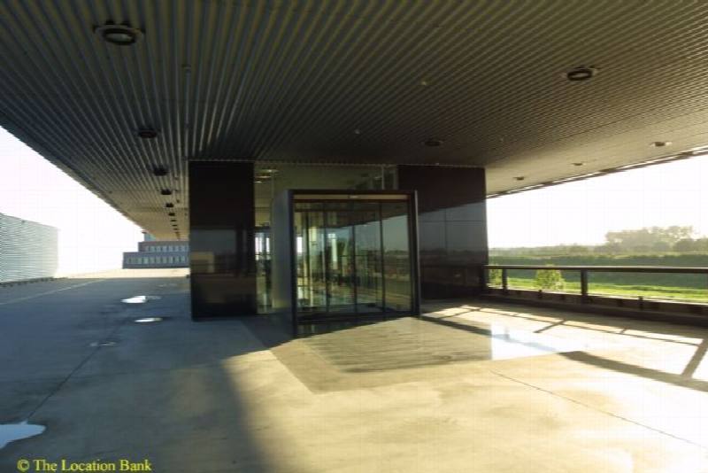 Modern grafisch gebouw
