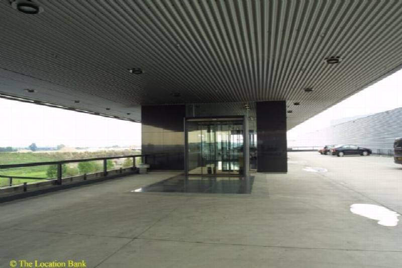 Modern grafisch gebouw