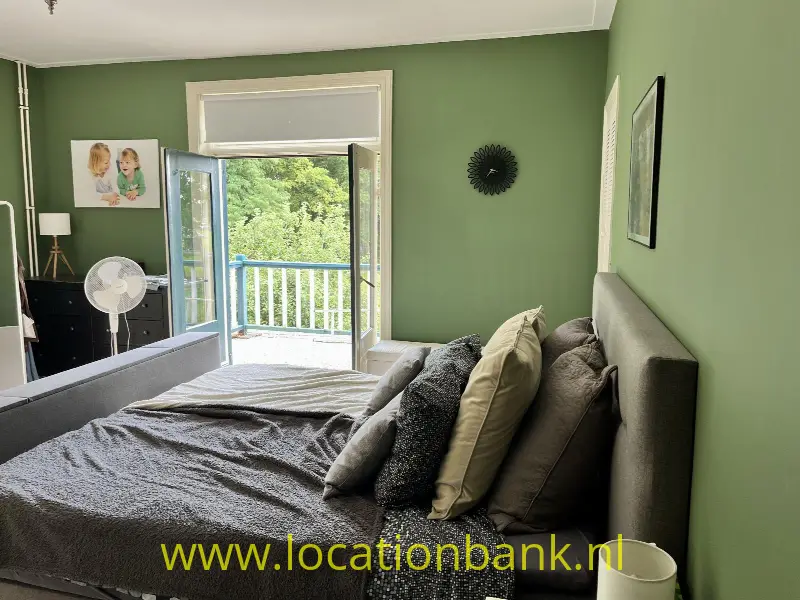 groene slaapkamer