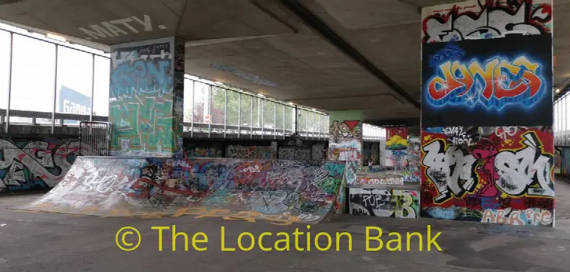 Grafiti skate ramps urban