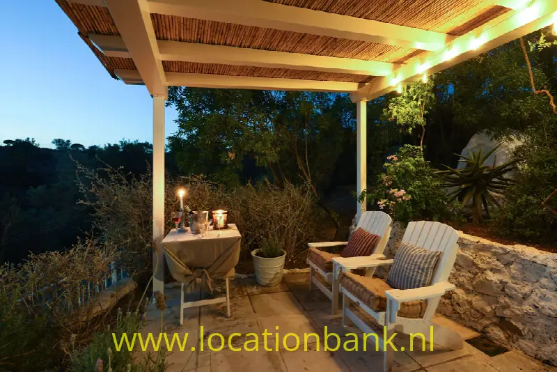 Night view terrace