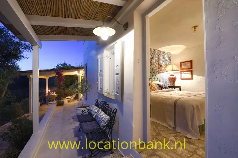Night view terrace master bedroom