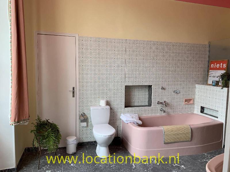 Roze badkamer