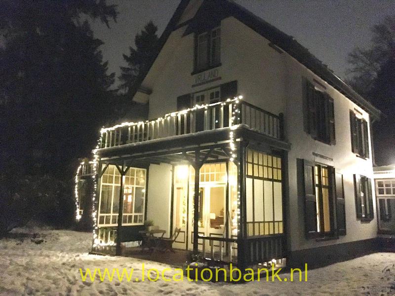 Huis in kerst sfeer 