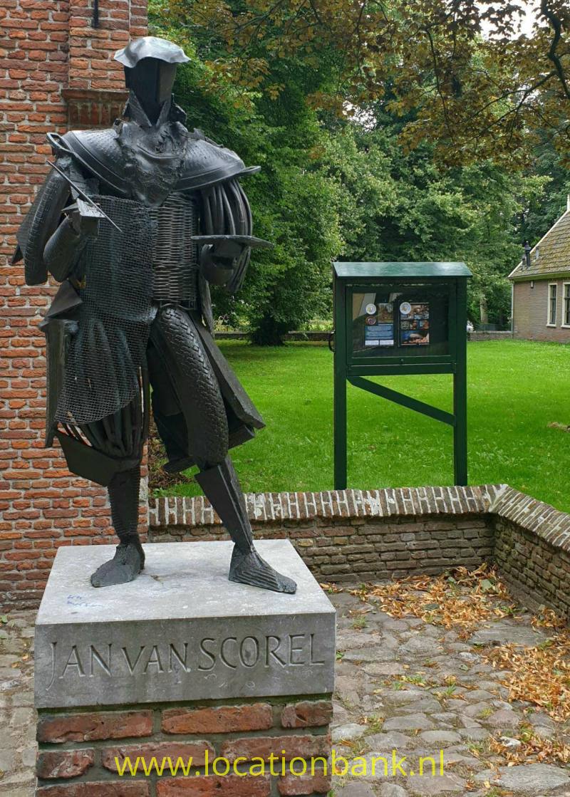 Beeld van Jan van Scorel