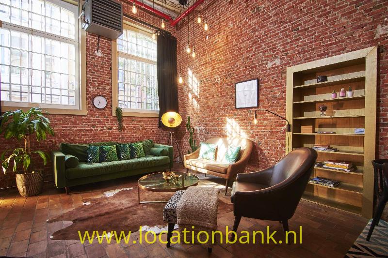 Loft met Bakstenen muur new york loft style