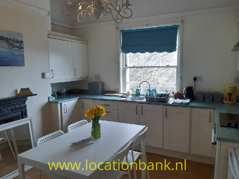 Keuken met zicht op zee