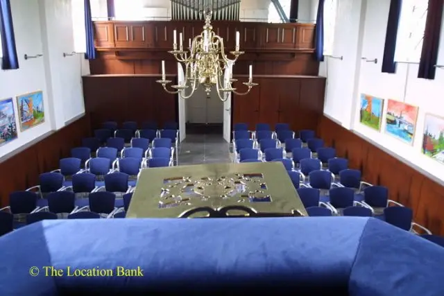 kerk gezien vanaf de kansel