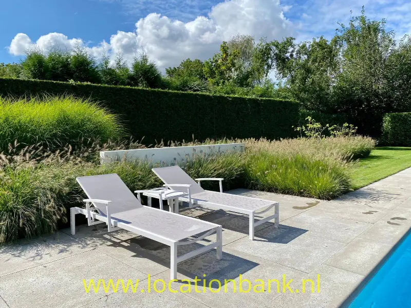 terras zwembad
